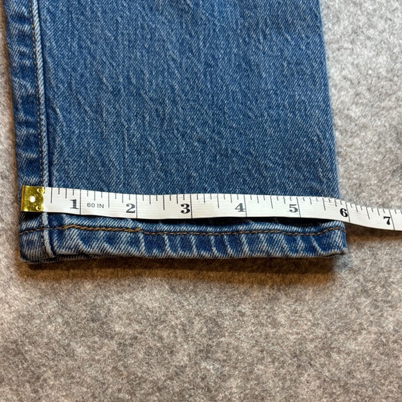 Levi’s women’s premium 501 original fit, indigo blue size 27 - Picture 3 of 11